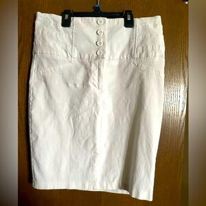 Have white pencil skirt white